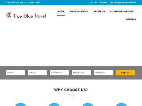 Travel Agents in Delhi - True Blue Travel