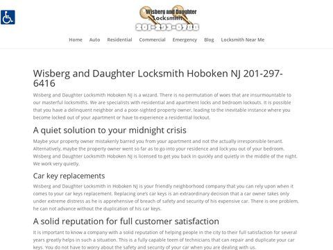 Wisberg and Daughter Locksmith Hoboken