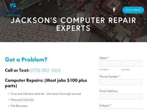 Elite Geeks Custom PC and Computer Repair - Jackson Ga