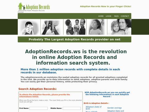 Adoption Records Online