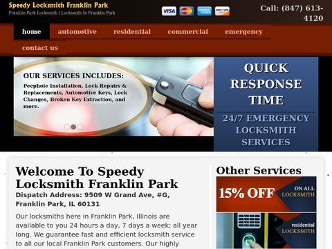 Speedy Locksmith Franklin Park