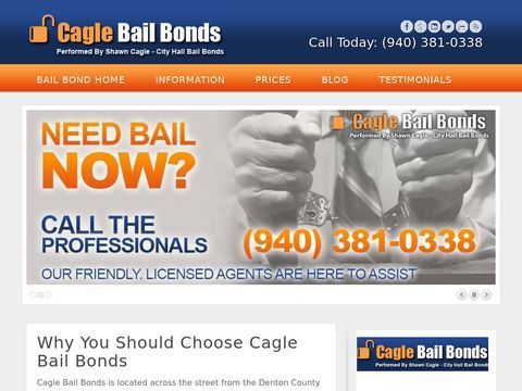 Bail Bonds | Bail Bondsman | Denton County Texas