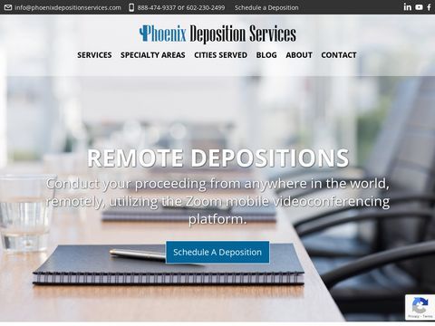 Phoenix Deposition Services - Court Reporting