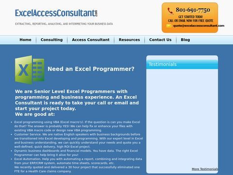 Excel Programmer