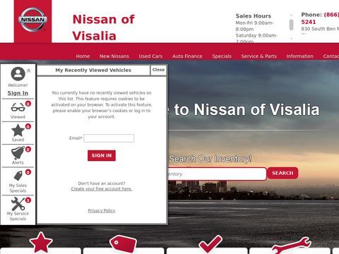 Fresno Nissan dealer | Nissan of Visalia