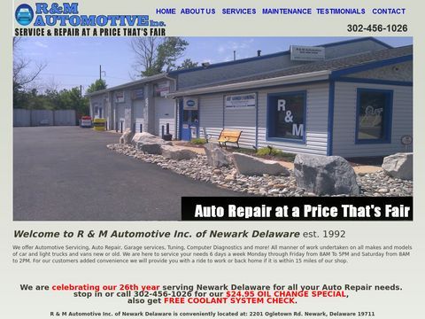 R & M Automotive Inc