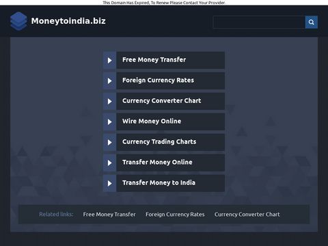 MoneyToIndia.biz - Send Money To India 