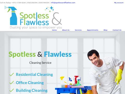 Best Cleaning Service - Spotless & Flawless | Villas and Offices