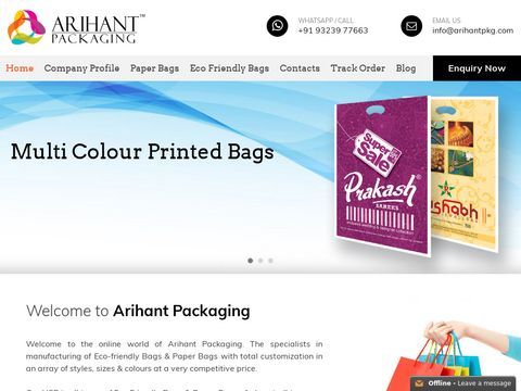 Printed Plastic Bags Manufacturer