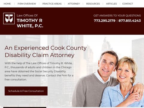 Cook County Disability Claim Lawyer