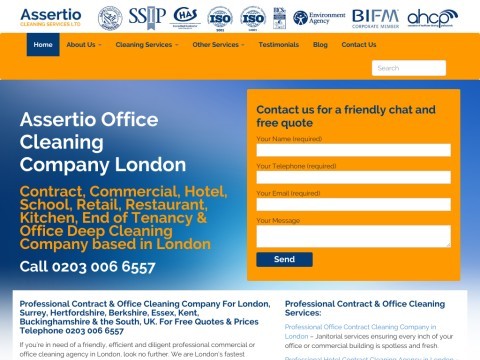 Office Contract Cleaning Company London
