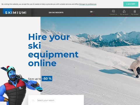 Skimium ski hire
