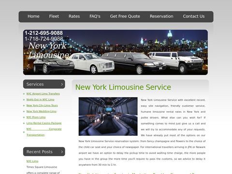 New York Limousine Service | call Timesquarelimousine.com  1