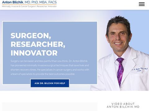 Anton Bilchik, MD, PhD, FACS