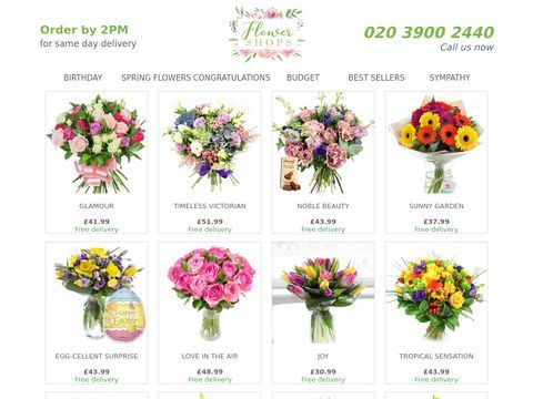 Flower Shops in UK | Send Flowers Online