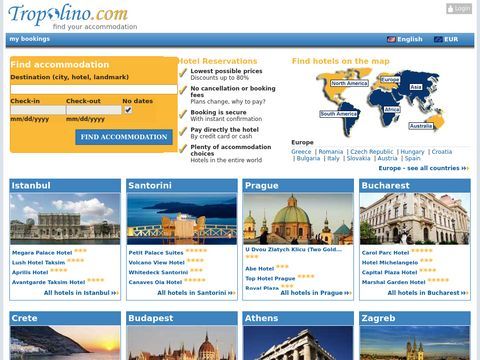 Tropolino.com - Online Hotel Booking
