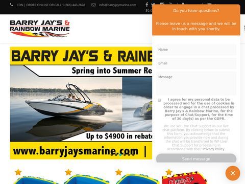 Barry Jays and Rainbow Marine 