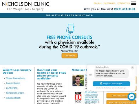 Nicholson Clinic | Dallas, Plano Texas