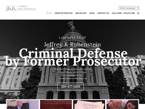 Jeff Rubenstein Criminal Defense by Former Prosecutor