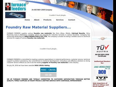 foundry raw material suppliers