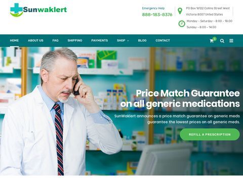 Best Trusted Sunwaklert Online Pharmacy