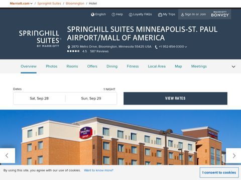 Springhill Suites - Hotel near MSP