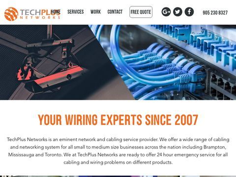 Network Cabling in Mississauga, Brampton, Toronto