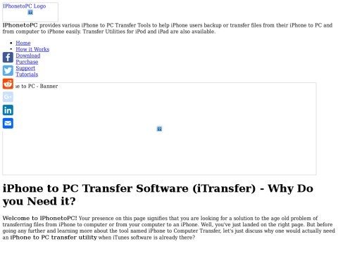 iPhone to PC Transfer Tool for Windows and Mac Users