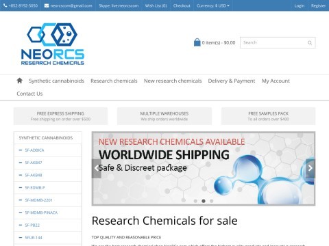 NeoRCs Research chemicals