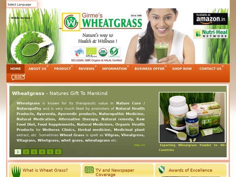 Girmes wheatgrass, manufacturer & exporter of organic wheat