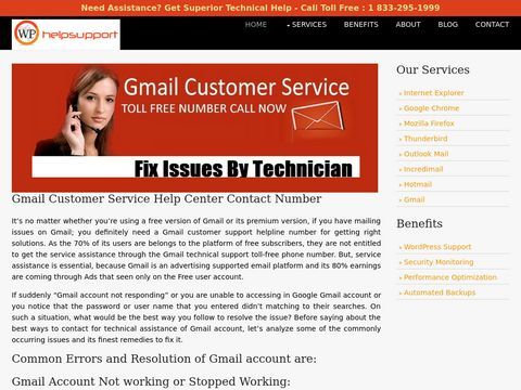 Gmail Technical support