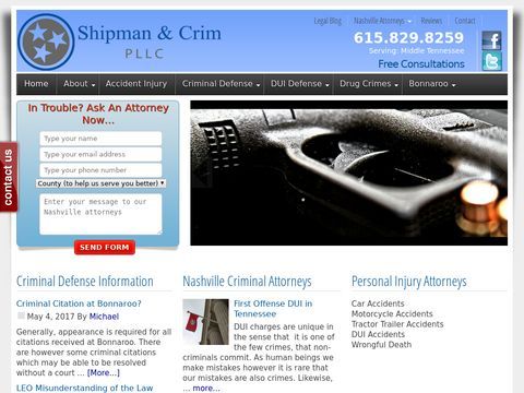 Criminal and DUI Defense Attorneys Nashville, TN