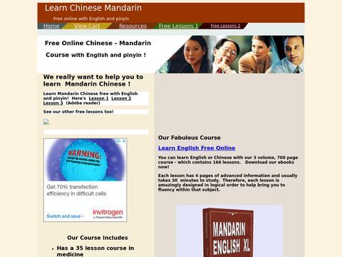Learn Mandarin - Free online Chinese course with pinyin   