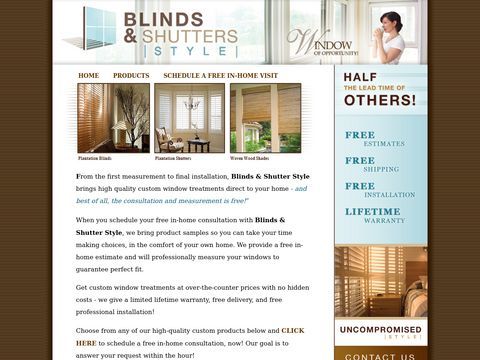 Blinds And Shutter Style