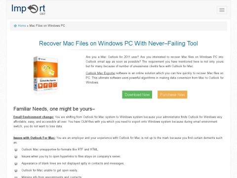 Recover Mac Files on Windows PC