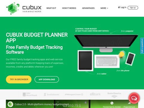 Cubux is a Free Family Budget App 