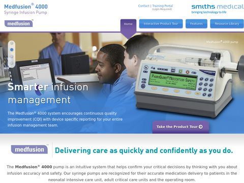 Smiths Medical - Medfusion® 4000 Syringe Infusion Pump