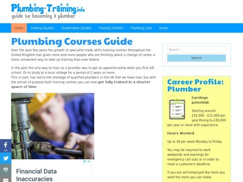 Plumbing Training