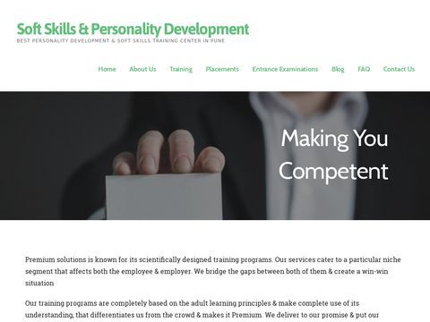 Soft Skills Training and Personality Development