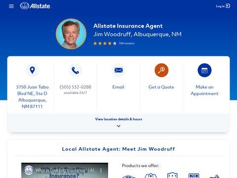 Allstate Insurance Agent: Jim Woodruff