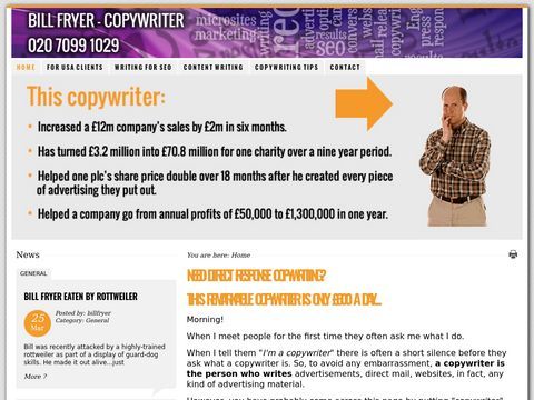 Bill Fryer-Copywriter