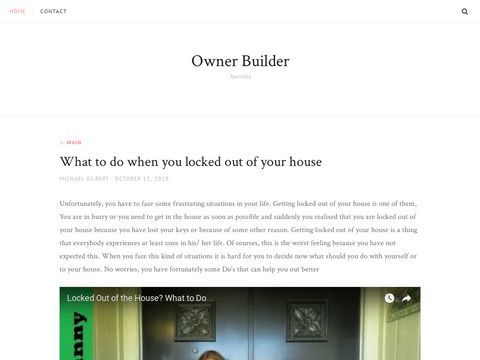 Owner Builder | Courses and Owner Builder Permits