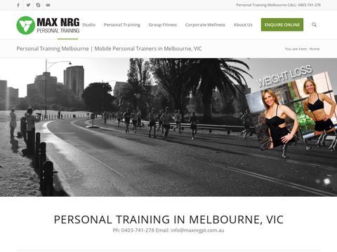 Melbourne Personal Training | Mobile Fitness Trainers