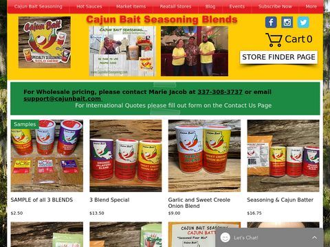 Cajun Bait Seasoning