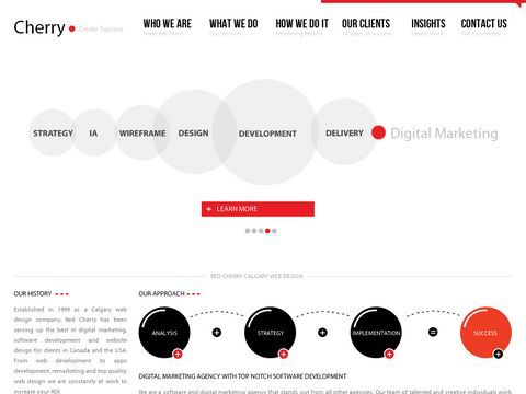 Calgary Web Design by Red Cherry