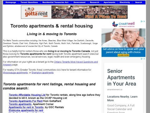 Toronto Apartments for rent