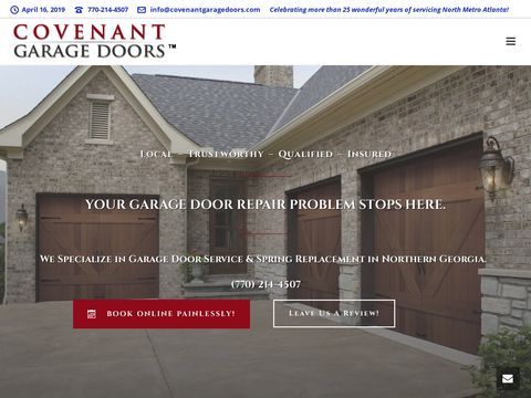Covenant Garage Doors & Openers | Repair or Replacement | Marietta, Roswell, Ga, Atlanta
