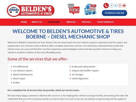 Beldens Automotive & Tires
