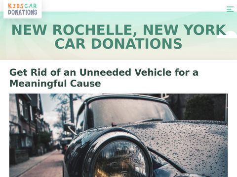 Kids Car Donations Westchester NY