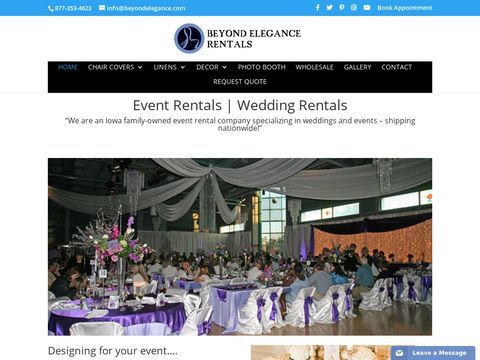 Cheap Chair Cover and Linen Rentals, Wedding Party Rentals